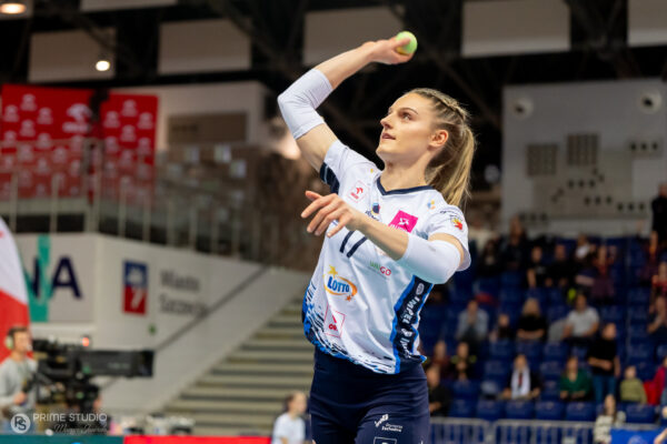 Szczecin 07.11.2025
Siatkowka mecz 5. kolejka Tauron Liga sezon 2025/2026 --- Polish volleyball top league match in Szczecin: Chemik Police - KS DevelopRes Rzeszow
N/Z Weronika Gierszewska
Fot. Marcin Jasinski/Arena Akcji
