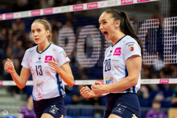 Szczecin 07.11.2025
Siatkowka mecz 5. kolejka Tauron Liga sezon 2025/2026 --- Polish volleyball top league match in Szczecin: Chemik Police - KS DevelopRes Rzeszow
N/Z Katarzyna Partyka
Fot. Marcin Jasinski/Arena Akcji