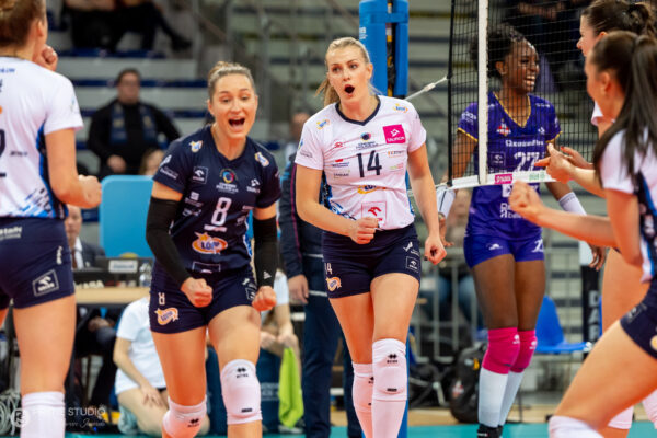 Szczecin 07.11.2025
Siatkowka mecz 5. kolejka Tauron Liga sezon 2025/2026 --- Polish volleyball top league match in Szczecin: Chemik Police - KS DevelopRes Rzeszow
N/Z Natalia Medrzyk
Fot. Marcin Jasinski/Arena Akcji