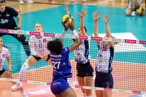 Szczecin 07.11.2025
Siatkowka mecz 5. kolejka Tauron Liga sezon 2025/2026 --- Polish volleyball top league match in Szczecin: Chemik Police - KS DevelopRes Rzeszow
N/Z Taylor Bannister
Fot. Marcin Jasinski/Arena Akcji