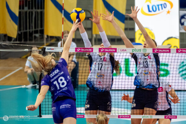 Szczecin 07.11.2025
Siatkowka mecz 5. kolejka Tauron Liga sezon 2025/2026 --- Polish volleyball top league match in Szczecin: Chemik Police - KS DevelopRes Rzeszow
N/Z Aleksandra Dudek
Fot. Marcin Jasinski/Arena Akcji