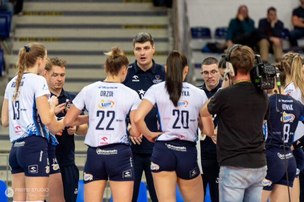 Szczecin 07.11.2025
Siatkowka mecz 5. kolejka Tauron Liga sezon 2025/2026 --- Polish volleyball top league match in Szczecin: Chemik Police - KS DevelopRes Rzeszow
N/Z Dawid Michor
Fot. Marcin Jasinski/Arena Akcji