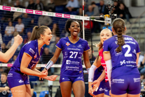 Szczecin 07.11.2025
Siatkowka mecz 5. kolejka Tauron Liga sezon 2025/2026 --- Polish volleyball top league match in Szczecin: Chemik Police - KS DevelopRes Rzeszow
N/Z Taylor Bannister
Fot. Marcin Jasinski/Arena Akcji