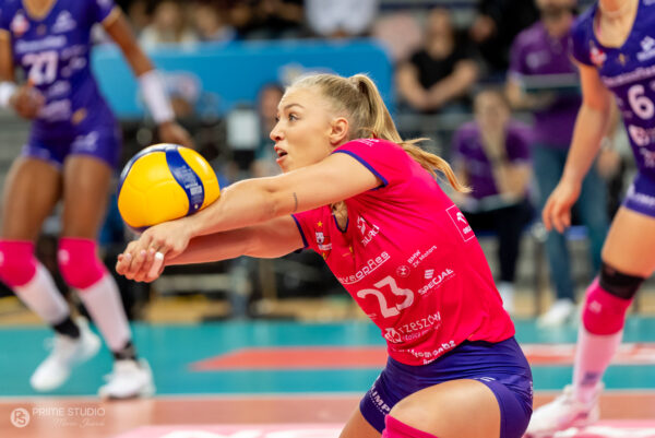 Szczecin 07.11.2025
Siatkowka mecz 5. kolejka Tauron Liga sezon 2025/2026 --- Polish volleyball top league match in Szczecin: Chemik Police - KS DevelopRes Rzeszow
N/Z Magda Kubas
Fot. Marcin Jasinski/Arena Akcji