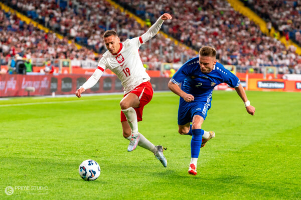 CHORZOW 06.06.2025
PILKA NOZNA MECZ TOWARZYSKI --- FRIENDLY MATCH IN CHORZOW: POLSKA - MOLDAWIA
N/Z PRZEMYSLAW FRANKOWSKI OLEG REABCIUK
FOT. MARCIN JASINSKI/ARENA AKCJI