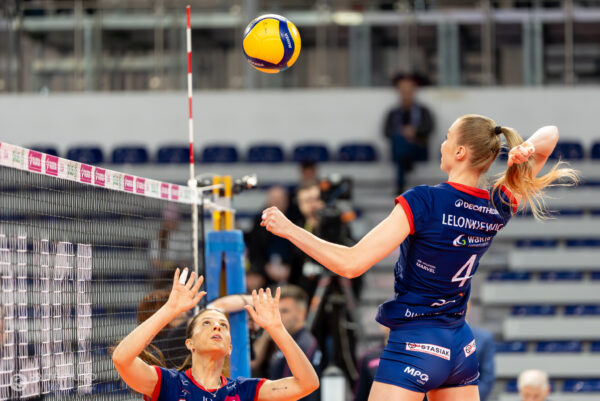 Szczecin 30.03.2026
Siatkowka mecz playoff Tauron Liga sezon 2025/2026 --- Polish volleyball top league playoff match in Szczecin: Chemik Police - PGE Budowlani Lodz
N/Z Joanna Lelonkiewicz
Fot. Marcin Jasinski/Arena Akcji