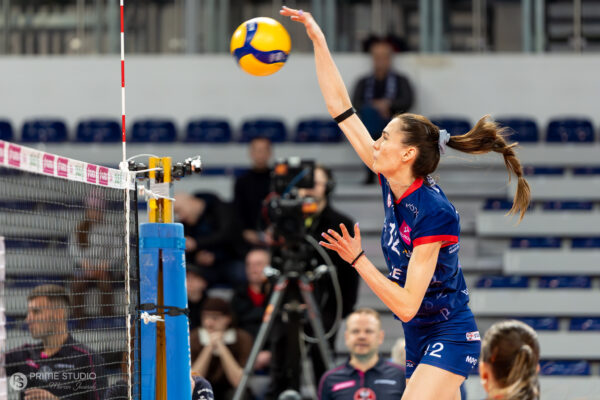 Szczecin 30.03.2026
Siatkowka mecz playoff Tauron Liga sezon 2025/2026 --- Polish volleyball top league playoff match in Szczecin: Chemik Police - PGE Budowlani Lodz
N/Z Rodica Buterez
Fot. Marcin Jasinski/Arena Akcji