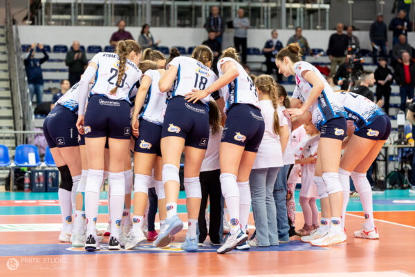 Szczecin 30.03.2026
Siatkowka mecz playoff Tauron Liga sezon 2025/2026 --- Polish volleyball top league playoff match in Szczecin: Chemik Police - PGE Budowlani Lodz
N/Z LOTTO Chemik Police
Fot. Marcin Jasinski/Arena Akcji