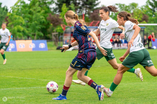Szczecin 30.05.2026
Pilka nozna mecz 22. kolejka Orlen Ekstraliga Kobiet sezon 2025/2026 --- First Polish Women's football league match in Szczecin: Pogon Szczecin - Slask Wroclaw
N/Z Lena Swirska
Fot. Marcin Jasinski/Arena Akcji