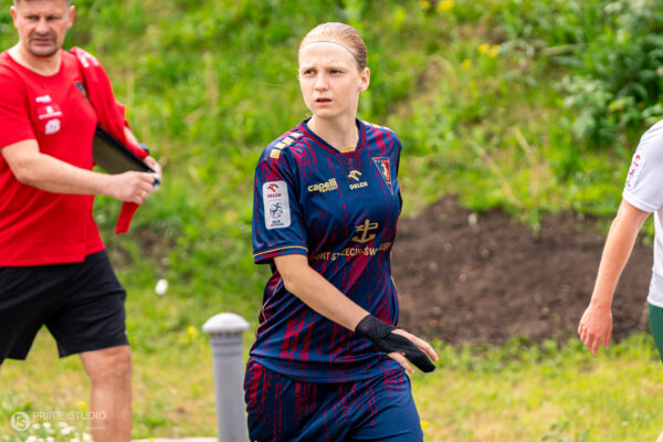 Szczecin 30.05.2026
Pilka nozna mecz 22. kolejka Orlen Ekstraliga Kobiet sezon 2025/2026 --- First Polish Women's football league match in Szczecin: Pogon Szczecin - Slask Wroclaw
N/Z Lena Swirska
Fot. Marcin Jasinski/Arena Akcji