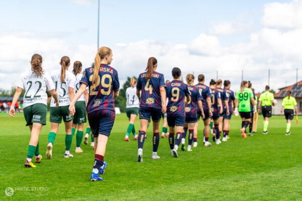 Szczecin 30.05.2026
Pilka nozna mecz 22. kolejka Orlen Ekstraliga Kobiet sezon 2025/2026 --- First Polish Women's football league match in Szczecin: Pogon Szczecin - Slask Wroclaw
N/Z Slask Wroclaw Pogon Szczecin
Fot. Marcin Jasinski/Arena Akcji